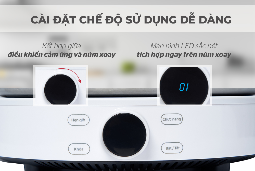 Thuộc lòng 6 bí quyết giúp gia tăng tuổi thọ bếp điện từ 