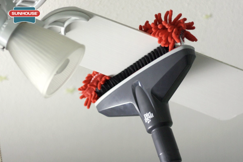 Chuẩn bị dụng cụ cơ bản trước khi vệ sinh quạt trần