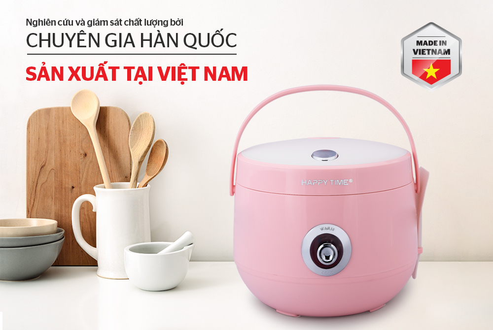 NỒI CƠM ĐIỆN 1.8L HAPPY TIME HTD8521P  1