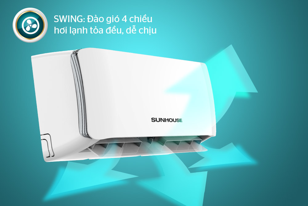 Điều hòa không khí một chiều 12000BTU SUNHOUSE SHR-AW12C320 09