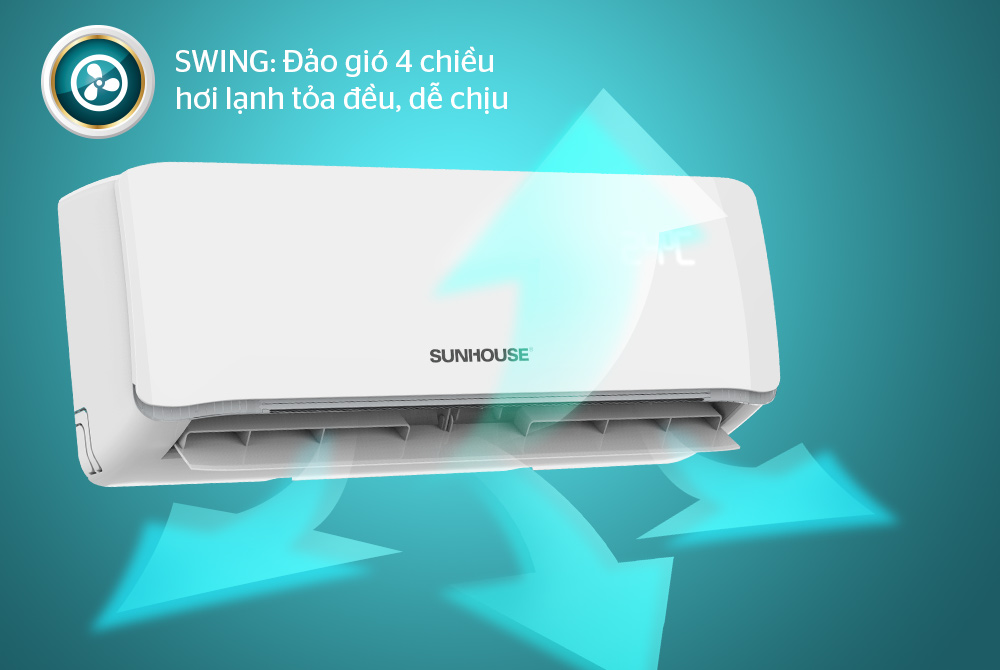 Điều hòa không khí một chiều 9000BTU SUNHOUSE SHR-AW09C310 09