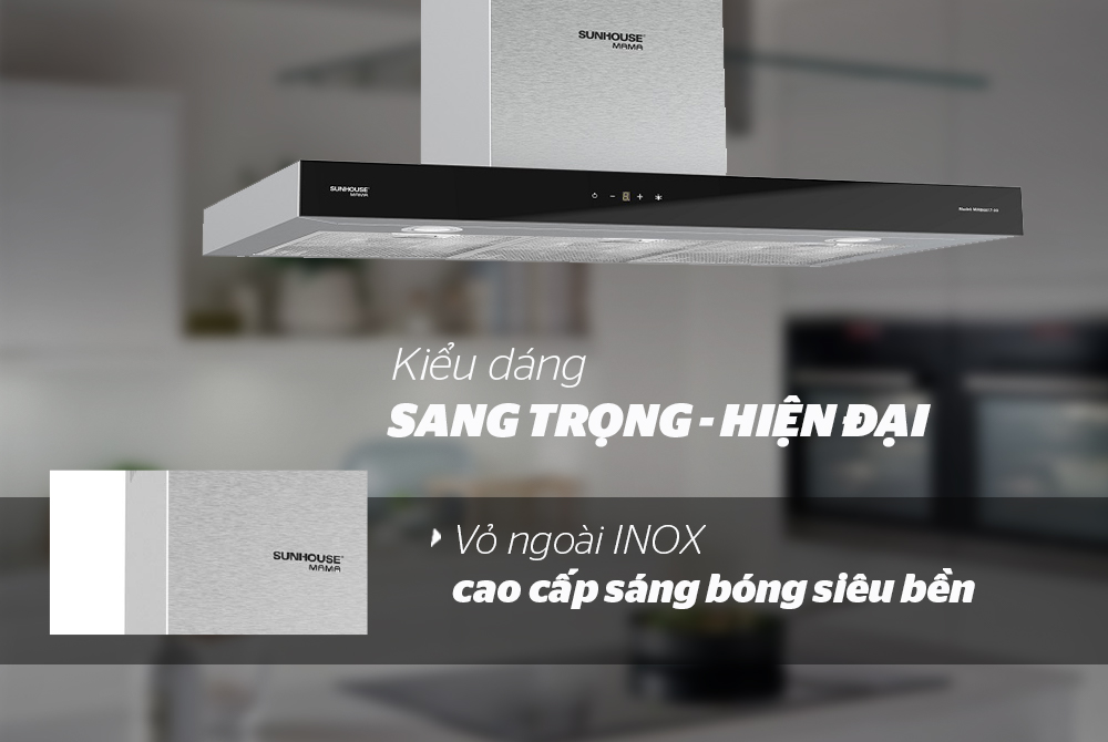 MÁY HÚT MÙI CAO CẤP CHỮ “T” SUNHOUSE MAMA MMB6817-90 2