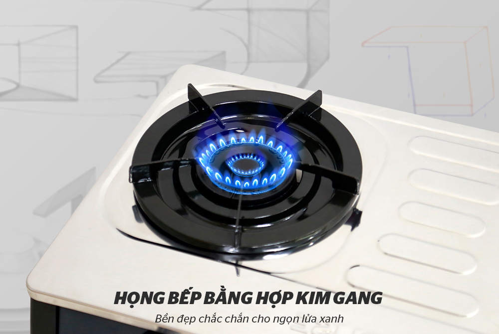 BẾP GAS DƯƠNG MẶT INOX SUNHOUSE MAMA MMB0981 3