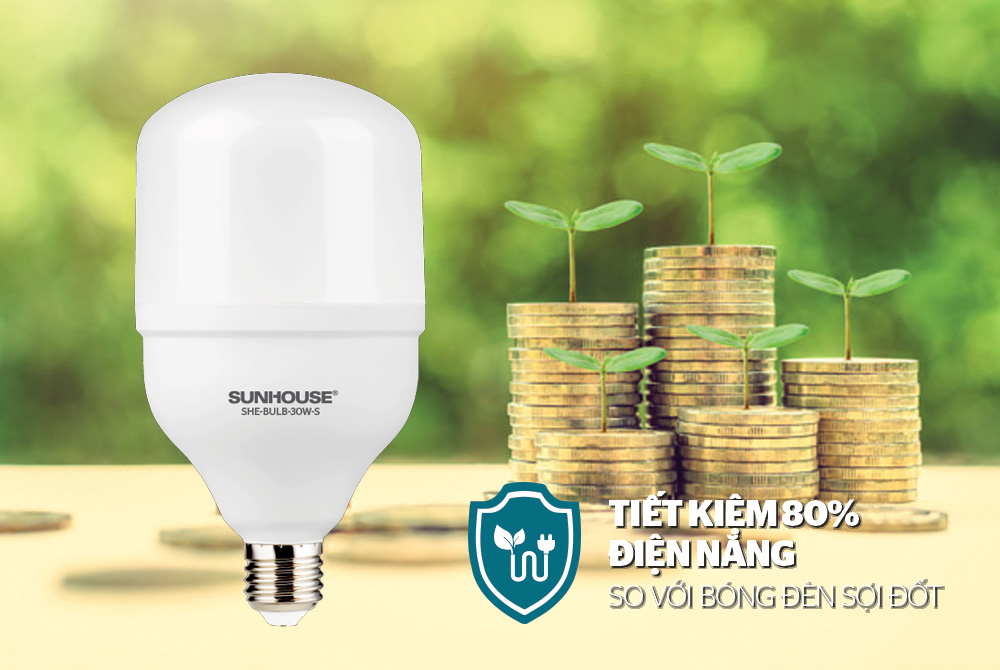 BÓNG ĐÈN LED BULB SUNHOUSE SPEC SHE-BULB-30W-S 5