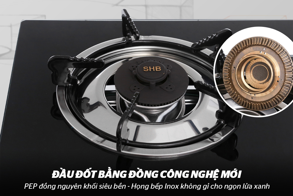 BẾP GAS DƯƠNG KÍNH SUNHOUSE SHB3326MT 2