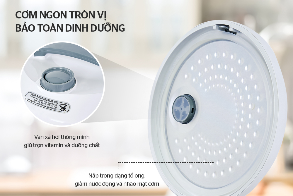 NỒI CƠM ĐIỆN 1.8L SUNHOUSE SHD8601 7