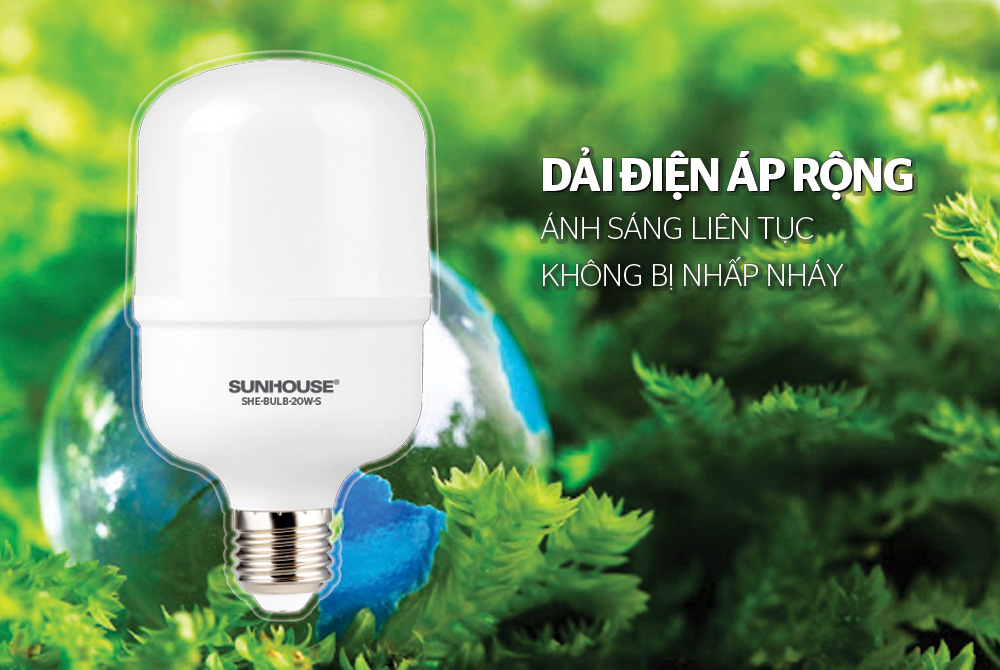 BÓNG ĐÈN LED BULB SUNHOUSE SPEC SHE-BULB-20W-S 4