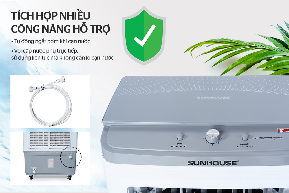 Tích hợp nhiều công năng hữu ích