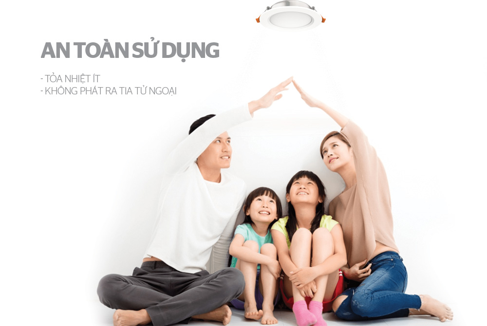 DOWNLIGHT TRẮNG 3 MÀU SUNHOUSE SHE-DL03-3/7W-T 6