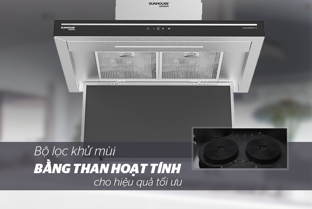 MÁY HÚT MÙI CAO CẤP CHỮ “T” SUNHOUSE MAMA MMB6816-70 6