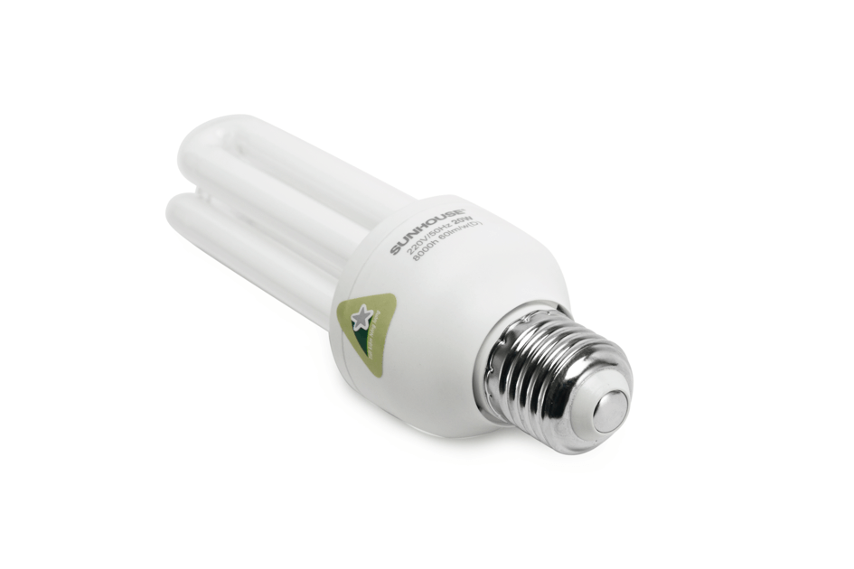 Đèn compact SUNHOUSE SHE CFL3UT4-20W đui xoáy sáng trắng 003