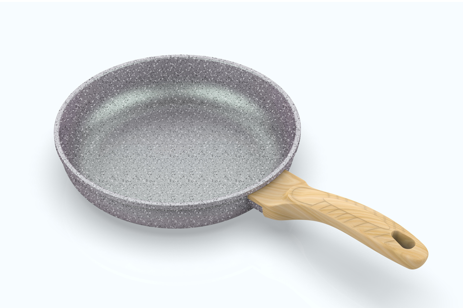 Chảo đúc siêu bền vân đá đáy từ SUNHOUSE MAMA SHG1124MMB 001