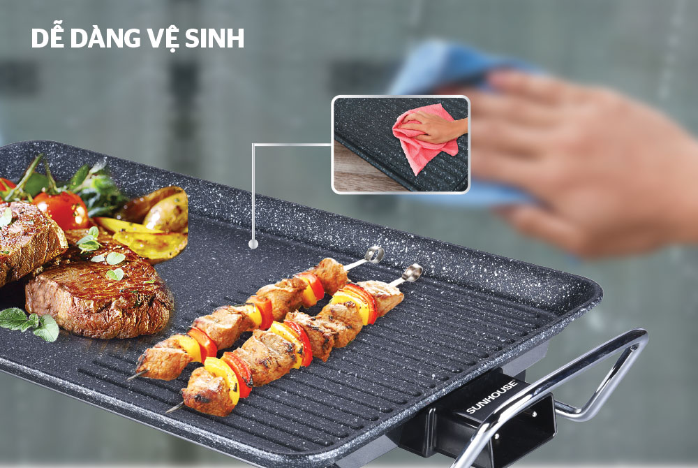 Bếp nướng điện SUNHOUSE SHD4607 06