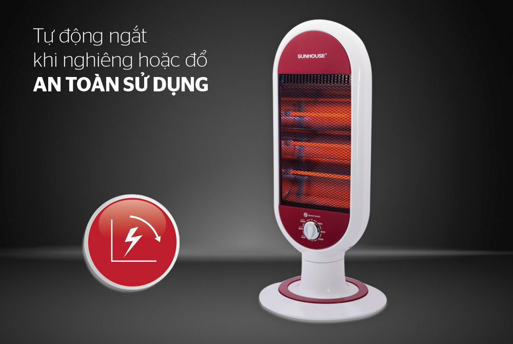 Sưởi điện hồng ngoại SUNHOUSE SHD7022 05