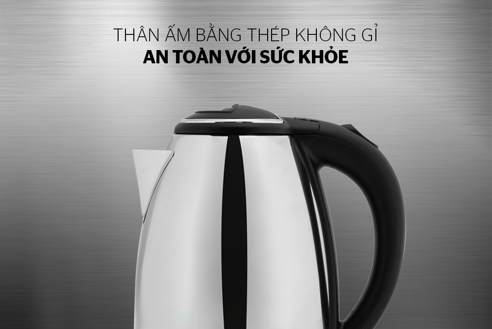 Ấm siêu tốc inox 1.8L HAPPY TIME HTD1088 01