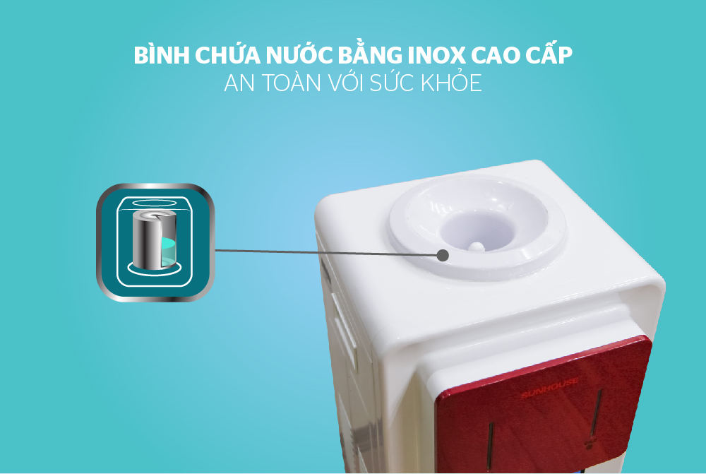 CÂY NƯỚC NÓNG LẠNH SUNHOUSE SHD9529 02