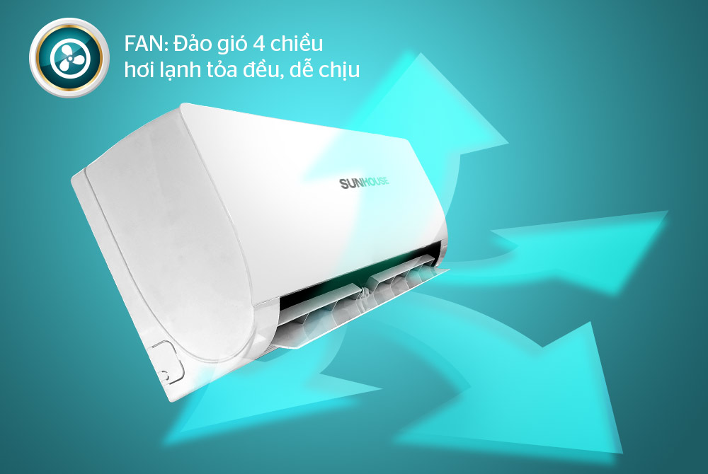 Điều hòa không khí một chiều 9000BTU SUNHOUSE SHR-AW09C120 07