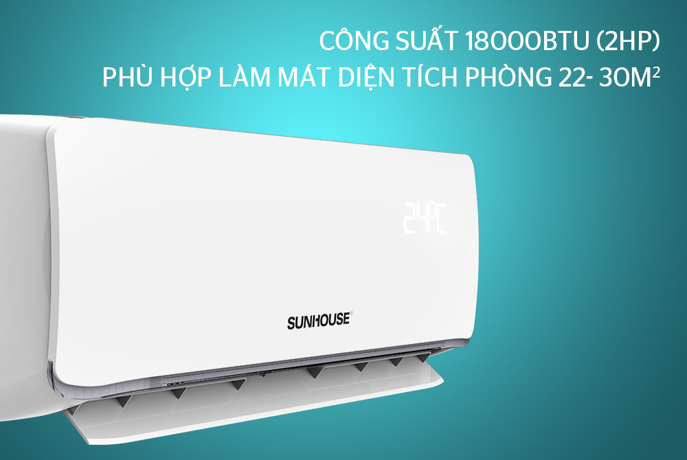 Điều hòa không khí một chiều 18000BTU SUNHOUSE SHR-AW18C310 11