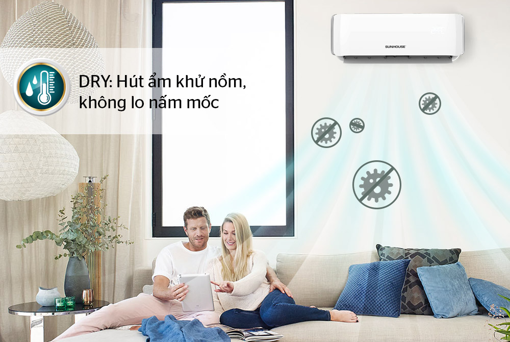 Điều hòa không khí một chiều 9000BTU SUNHOUSE SHR-AW09C320 10