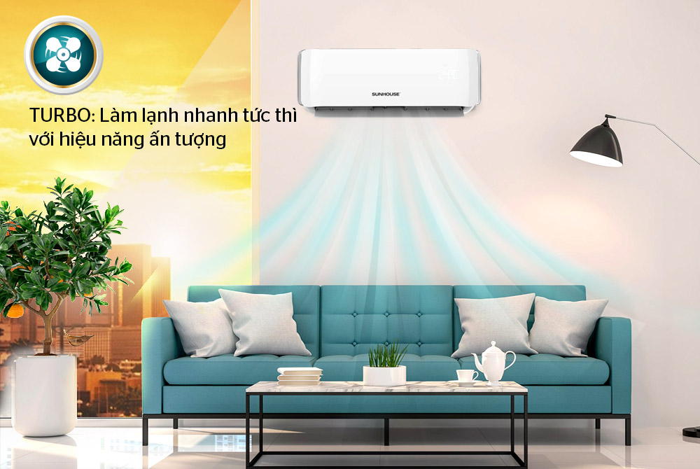 Điều hòa không khí một chiều 9000BTU SUNHOUSE SHR-AW09C320 7