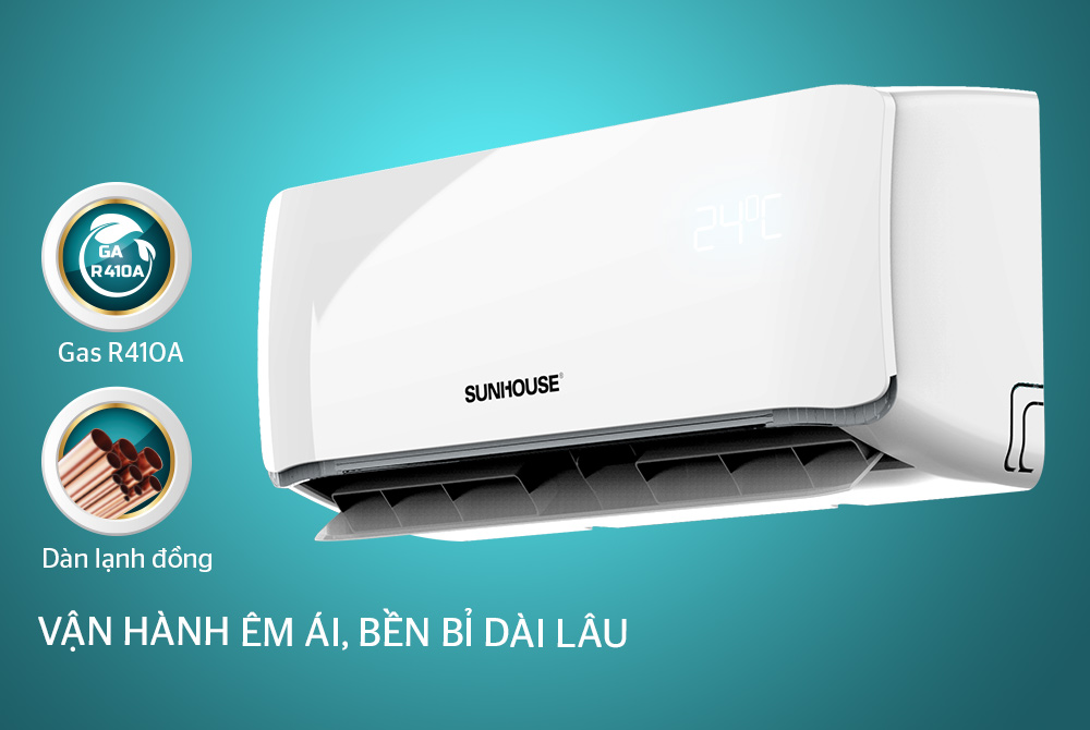 Điều hòa không khí hai chiều 9000BTU SUNHOUSE SHR-AW09H310 11