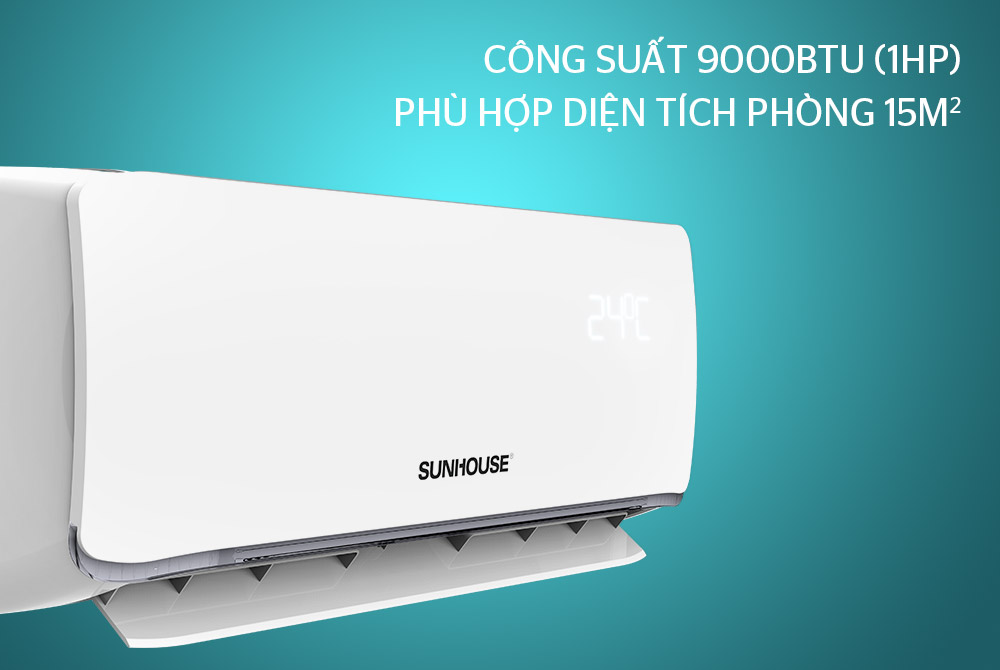 Điều hòa không khí hai chiều 9000BTU SUNHOUSE SHR-AW09H310 12