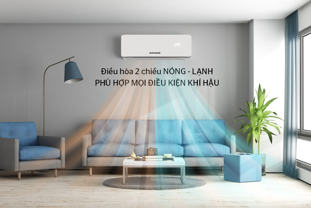 Điều hòa không khí hai chiều 9000BTU SUNHOUSE SHR-AW09H310 3