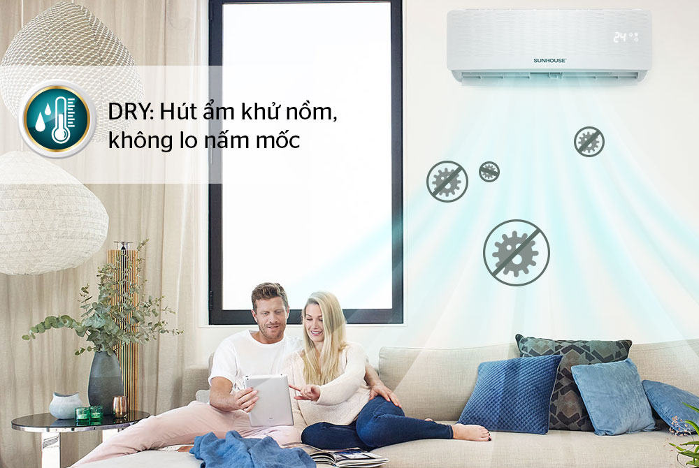 Điều hòa không khí một chiều 9000BTU SUNHOUSE SHR-AW09C110 9