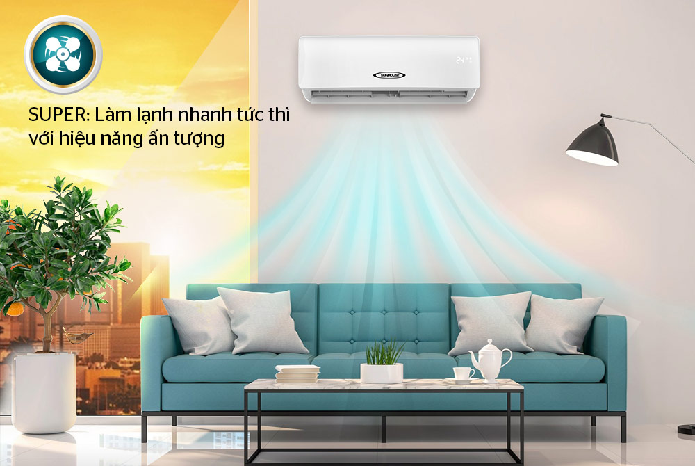 Điều hòa không khí một chiều 9000BTU SUNHOUSE SHR-AW09C210 5