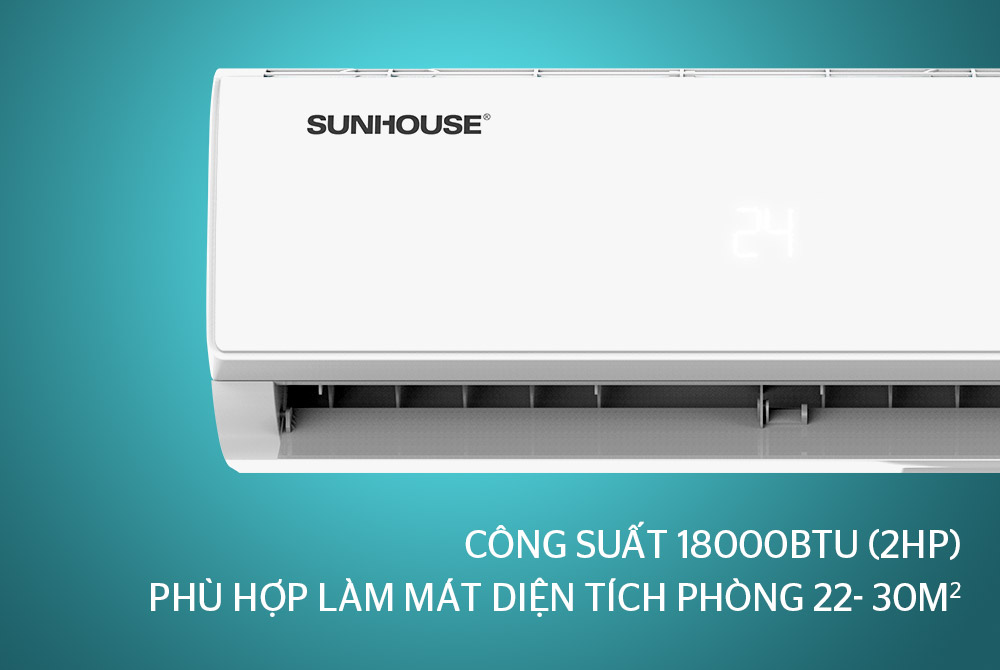 Điều hòa không khí một chiều INVERTER 18000BTU SUNHOUSE SHR-AW18IC610