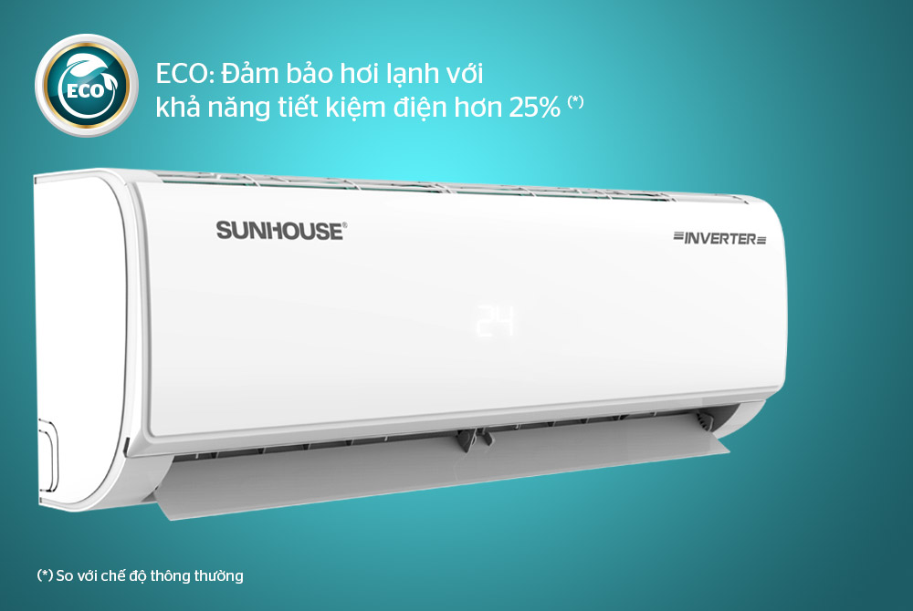 Điều hòa không khí một chiều INVERTER 18000BTU SUNHOUSE SHR-AW18IC610 8