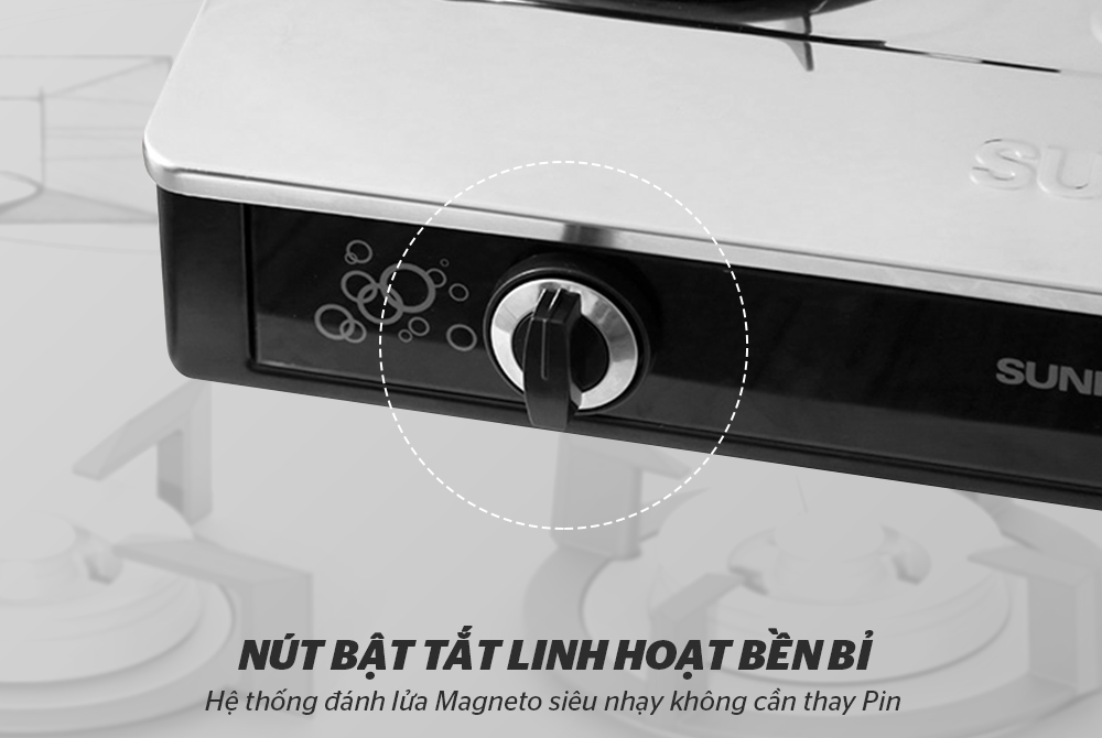 BẾP GAS DƯƠNG MẶT INOX SUNHOUSE MAMA MMB0986 4