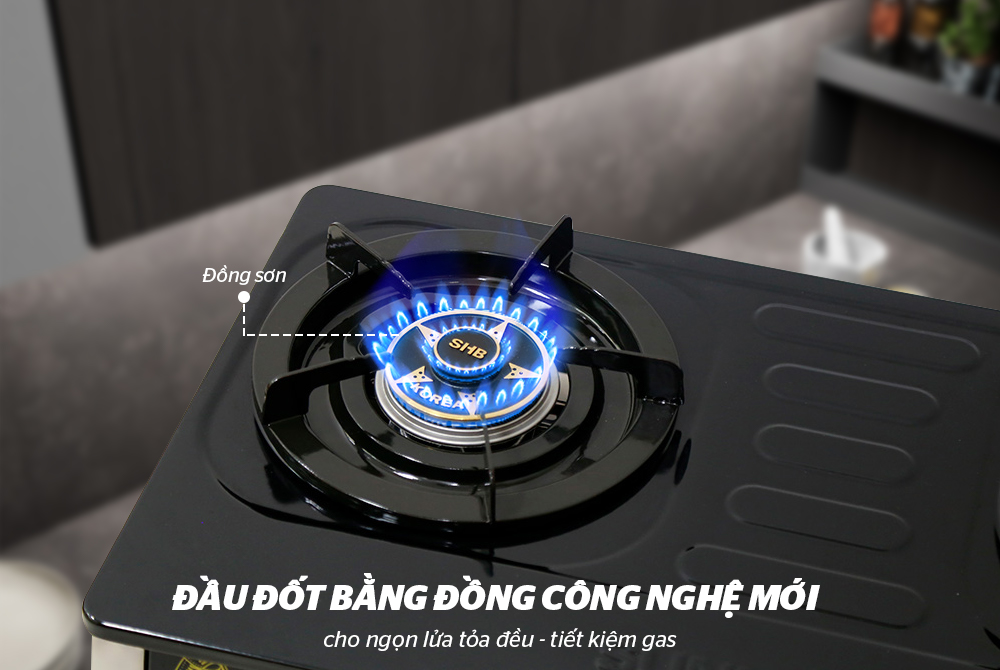 BẾP GAS DƯƠNG MẶT MEN SUNHOUSE MAMA MMB0985 4