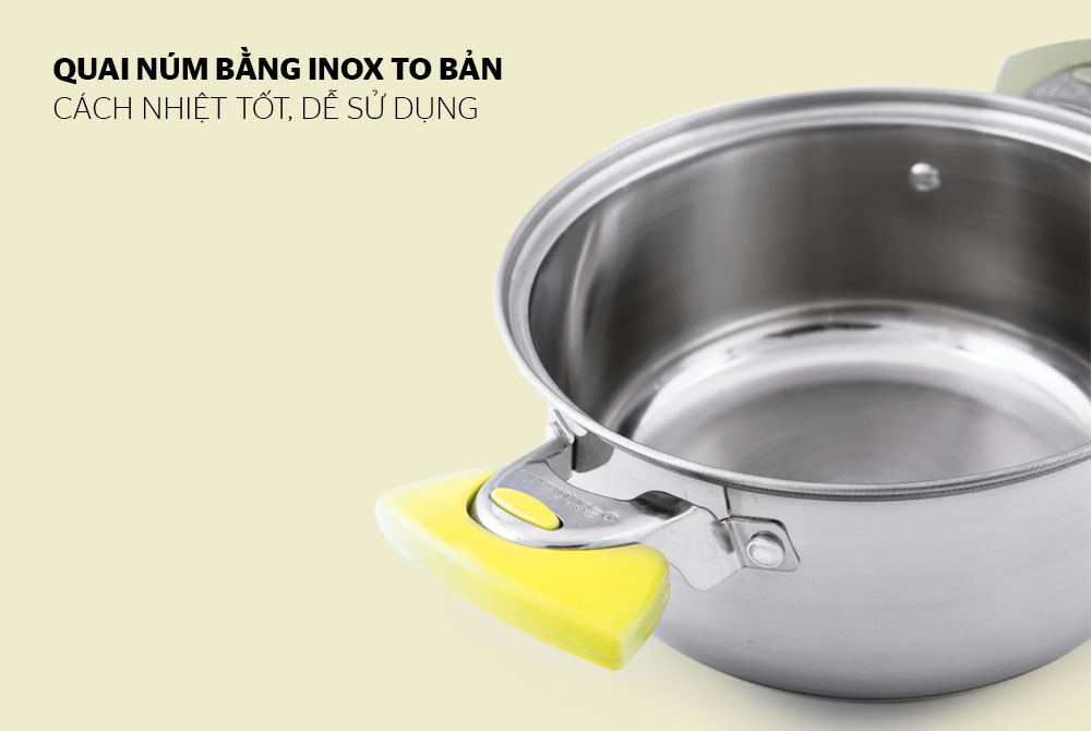 Bộ nồi inox 5 đáy SUNHOUSE SH787 4