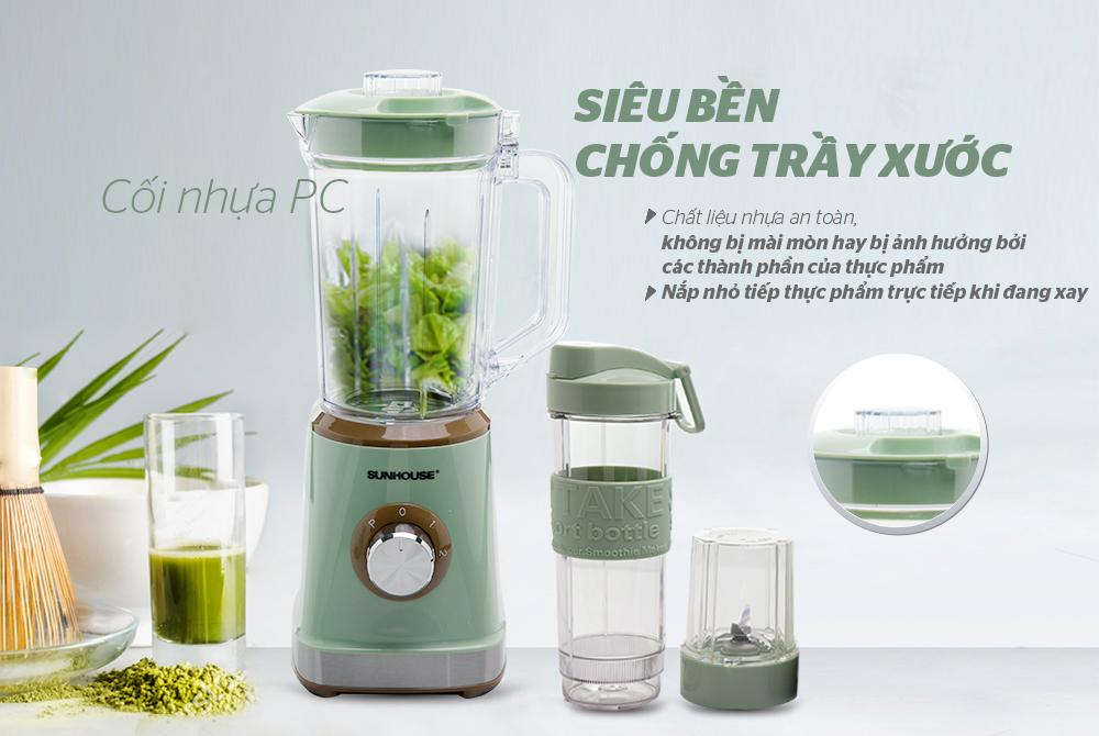 Máy xay sinh tố đa năng SUNHOUSE SHD5315G 3