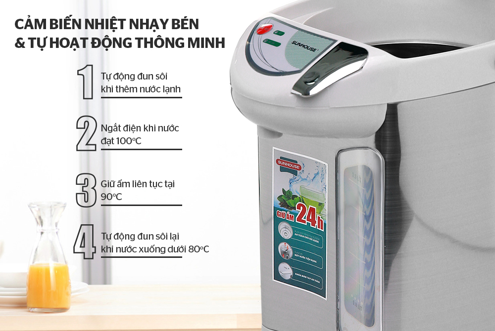 Bình thủy điện SUNHOUSE SHD1533 6