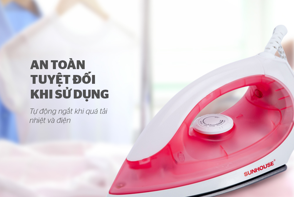 BÀN LÀ KHÔ SUNHOUSE SHD1072 HỒNG 7