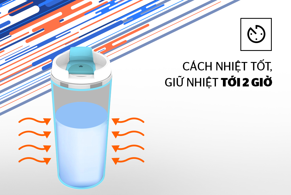 BÌNH CÁCH NHIỆT BIOZONE 500 ML KB-WA500P1BW 6