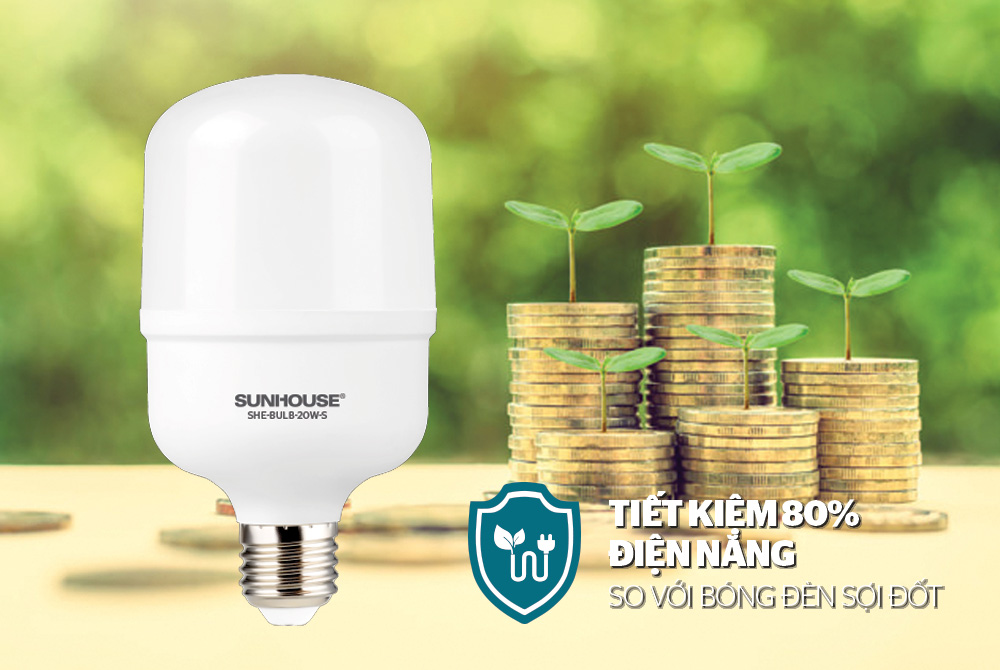 BÓNG ĐÈN LED BULB SUNHOUSE SPEC SHE-BULB-40W-S 4