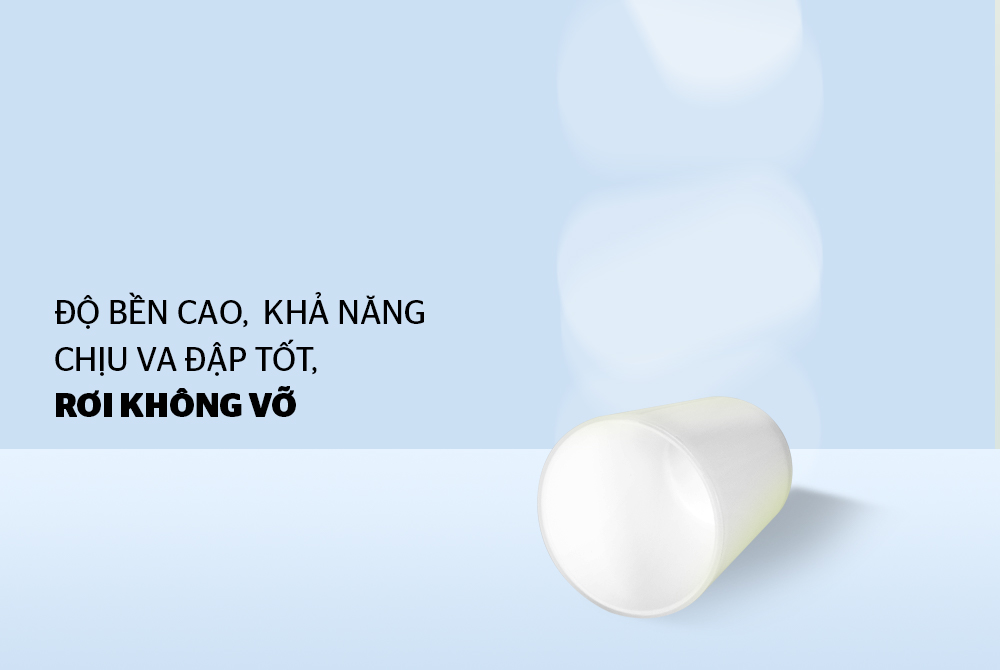 CỐC CÁCH NHIỆT 2 LỚP BIOZONE KB-CU310PW MÀU TRẮNG 2