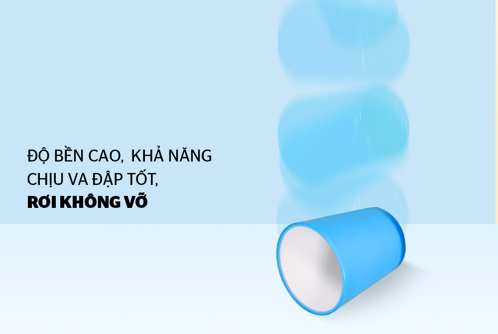 CỐC CÁCH NHIỆT 2 LỚP BIOZONE KB-CU310PB MÀU XANH DƯƠNG 2