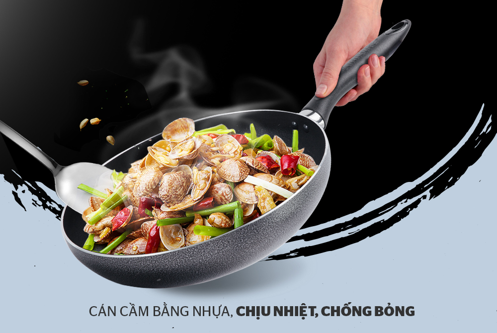 CHẢO SÂU CHỐNG DÍNH ĐA NĂNG ĐÁY TỪ SUNHOUSE SHG1228HM 4