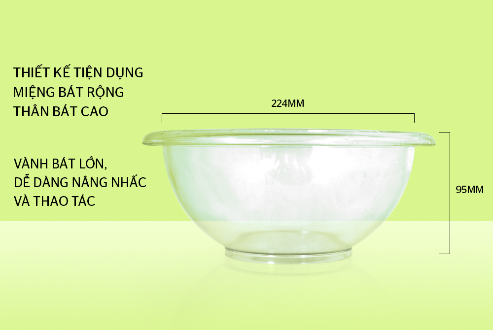 BÁT TRỘN SALAD BIOZONE 1800ML KB-MI1800S 3