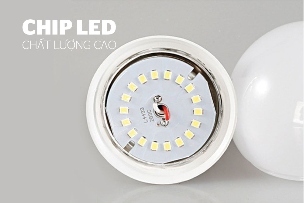 BỘ ĐÈN LED THÂN NHÔM SHE-LEDA60AL-A12W 2