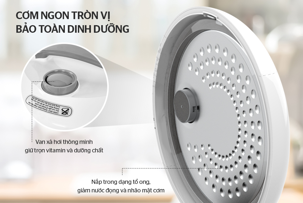 NỒI CƠM ĐIỆN 1.8 L SUNHOUSE SHD8603 4