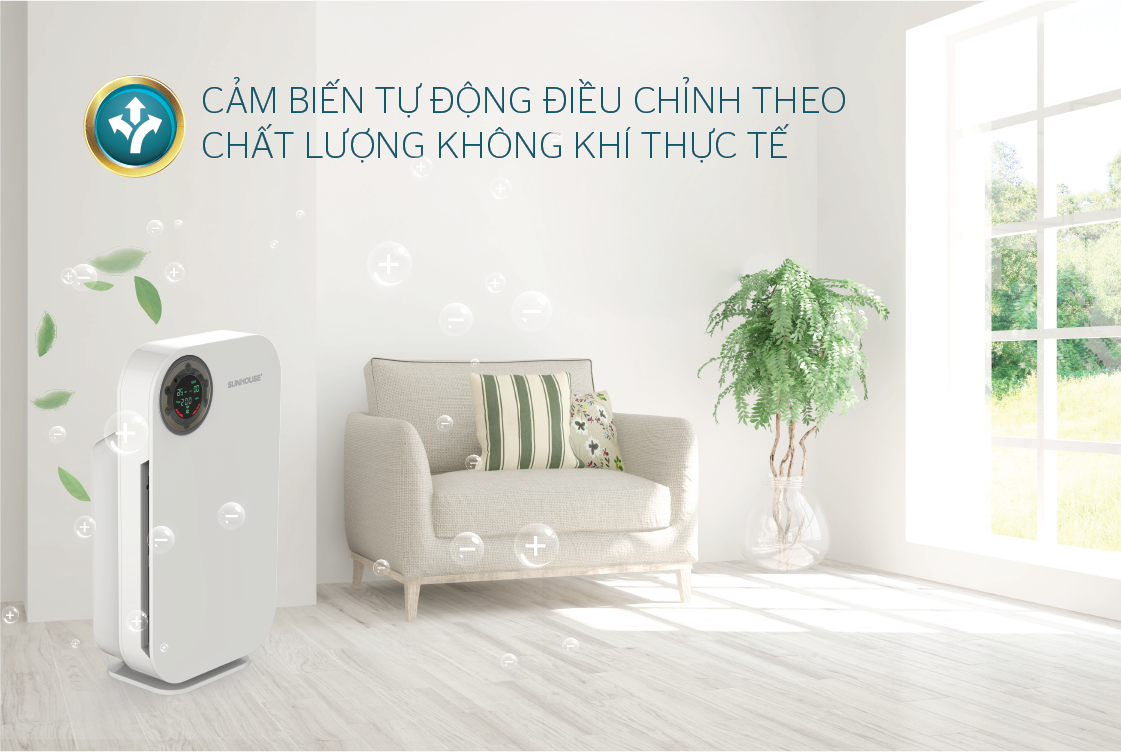 Máy lọc không khí SUNHOUSE SHD-35AP9735 4