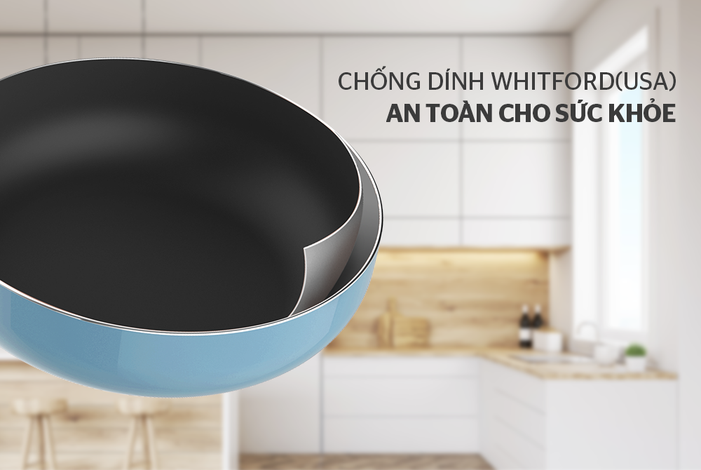 CHẢO CHỐNG DÍNH ĐÁY TỪ SUNHOUSE SHG1120MB, SHG1124MB, SHG1126MB, SHG1128MB 5