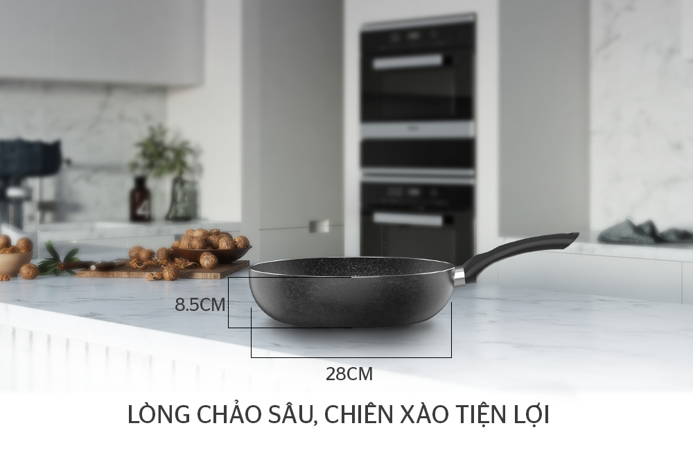 CHẢO SÂU ĐÁY TỪ SUNHOUSE SHS28MB 4