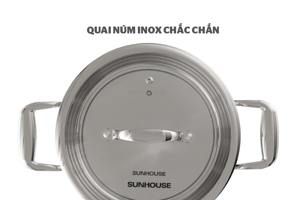 BỘ NỒI INOX 304 ĐA LỚP SUNHOUSE MAMA SHG2020-26 3