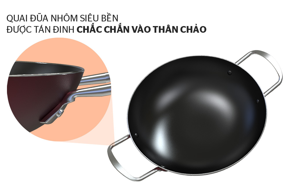 CHẢO BẦU CHỐNG DÍNH SUNHOUSE SHG1220R 3